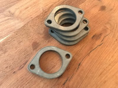 2 Gaats Uitlaatflens 63,5mm / 2,5 inch