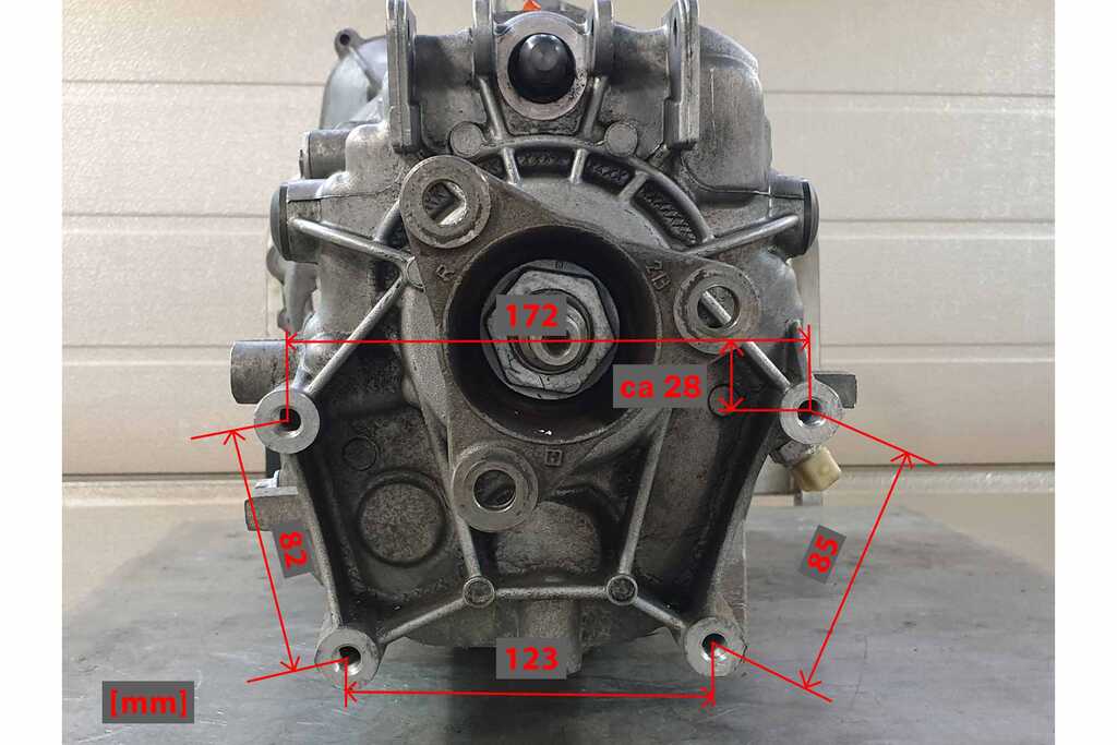 ASS Gearbox mount BMW ZF 6vxl - Volvo 240 / 740 /940