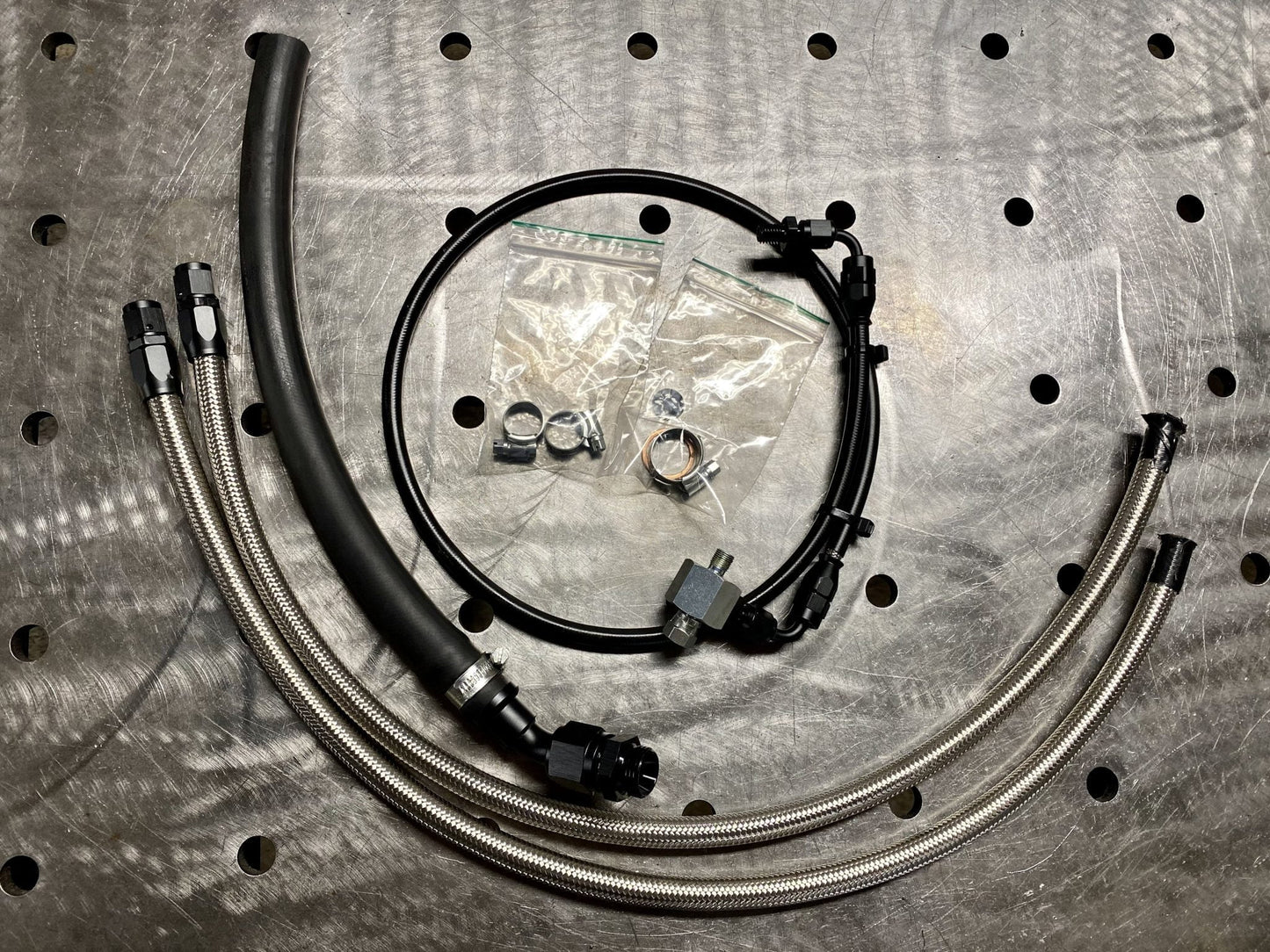 Miata LCM TD04 Ölvor-/rücklauf & Wasserleitungen Kit (AN Fittings)