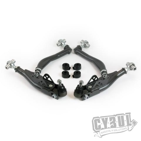 Mazda MX-5 NA/NB Verstelbare Draagarmen Set met Uniball (Voorzijde-onder) (Camber instelbaar)