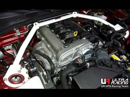 Mazda MX-5 ND (2015+) UltraRacing 4-Point Front Upper Strut Bar | Maximale chassisversteviging