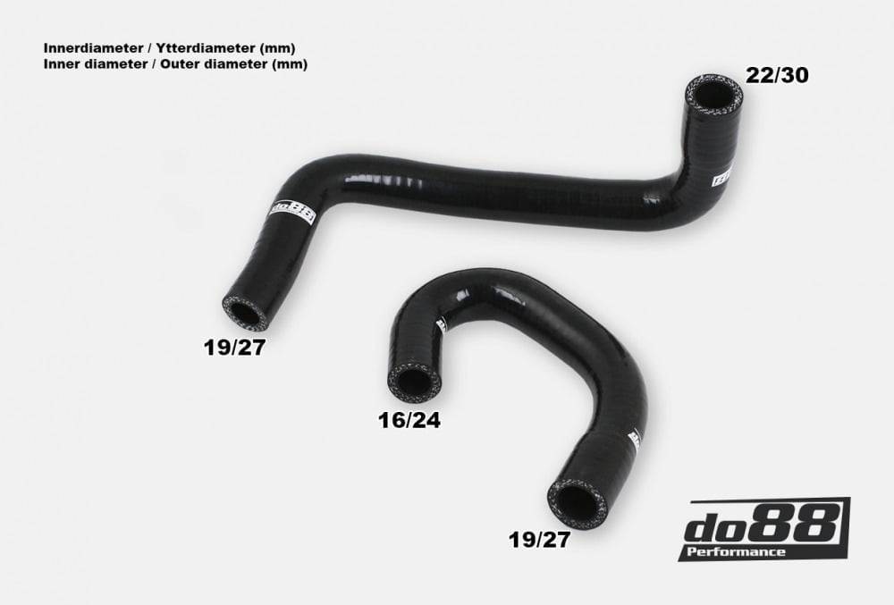Do88 Volvo 240/740/760/780 84-89 Stationairklep Slang Zwart