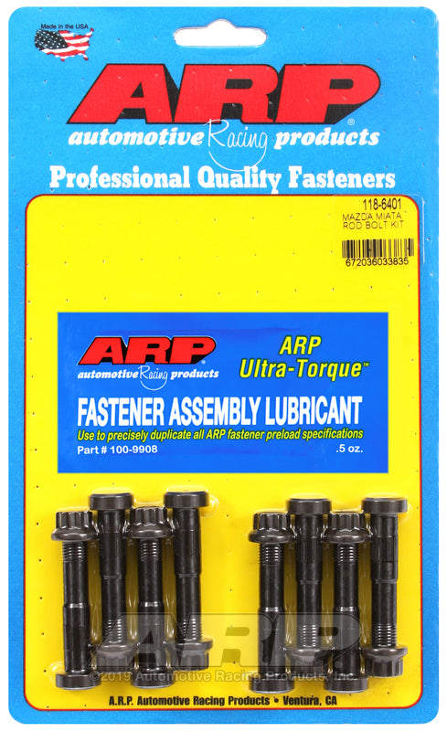 ARP drijfstangboutenset 118-6401 voor Mazda MX-5 B6 en BP motor
