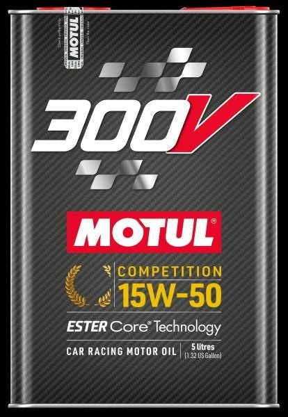 MOTUL 300V COMPETITION ESTER 15W-50 5L - Mazda MX-5 NA/NB
