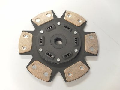 Tenaci Sinterplate M90 6-Puck Koppelingsplaat (228mm, 20 Splines)