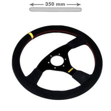 RRS Flat Steering Wheel Veloce 350mm