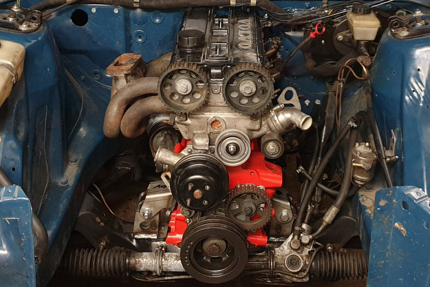 Motorsteunen Volvo 240 - B23 /B230 Straight-set 0 graden