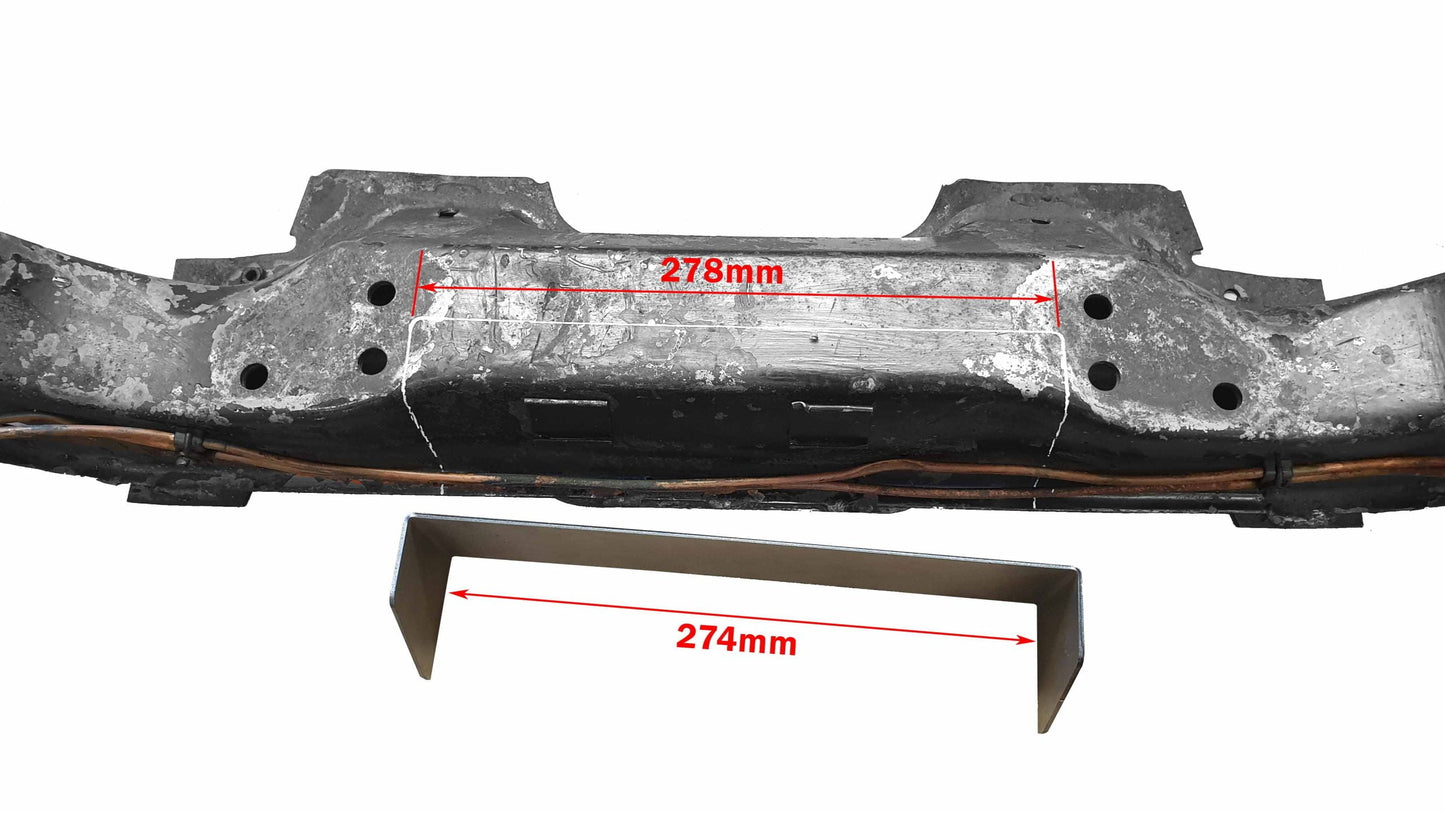 ASS Volvo 240 LSx subframe inkort las deel