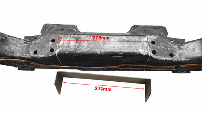 ASS Volvo 240 LSx subframe inkort las deel