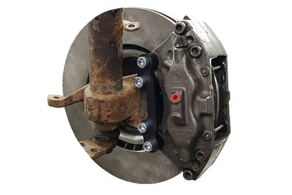 S60R/V70R Front - Volvo 240 Brake caliper adapter