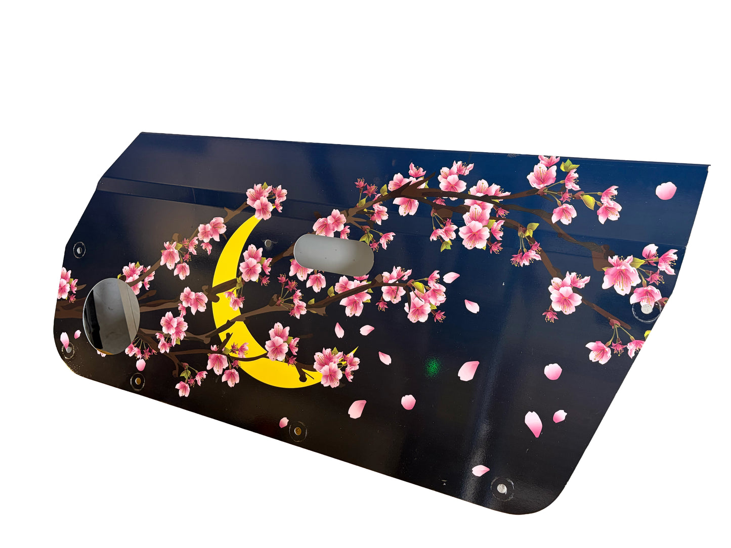 Gebruikt: Set Aluminium Deurkaarten met Vinyl Decal  MX-5 NA