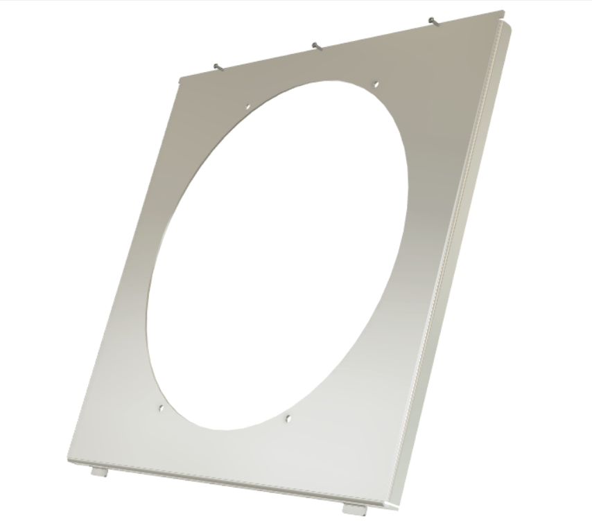 Volvo 240/74/940 Fan Shroud Kit - SPAL 1620 m³/h Fan - voor do88 WC-250 radiateur