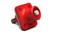 16mm2 Schutborddoorvoer voor Accukabels Rood