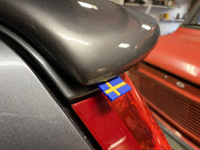 Schwedische Flagge Gummi Aufkleber Volvo