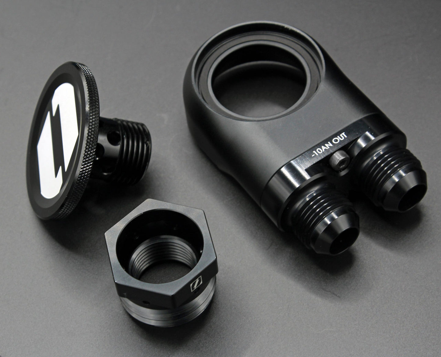 Level Seven QuikVent™ Scavenger Oil Cap for Mazda MX-5 - Zwart