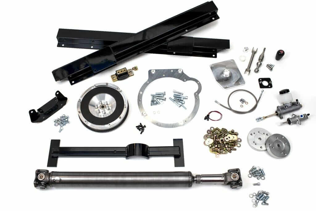 KMiata BMW E46 ZF 6-Speed Transmission Adapter Package for Mazda MX-5 NA NB