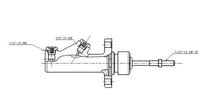 Master cylinder 0,625" (Girling)