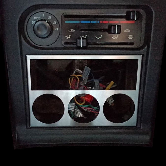 Mazda MX-5 NA - Instrumentenpaneel / Radiohouder 2.5 DIN - DCN Performance