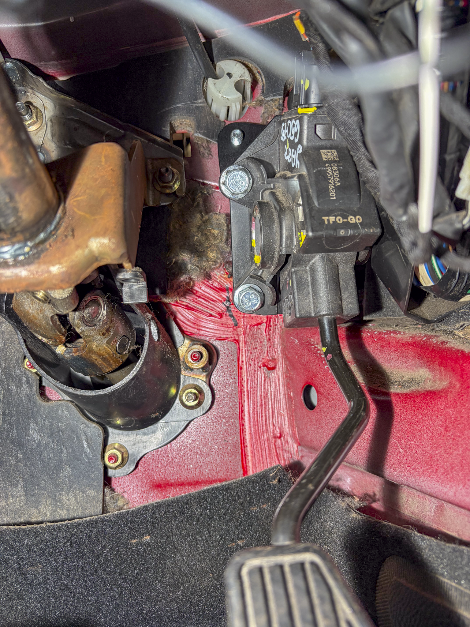 LCM - Mazda MX-5 NA/NB DBW Gaspedaal Adapter Honda Jazz