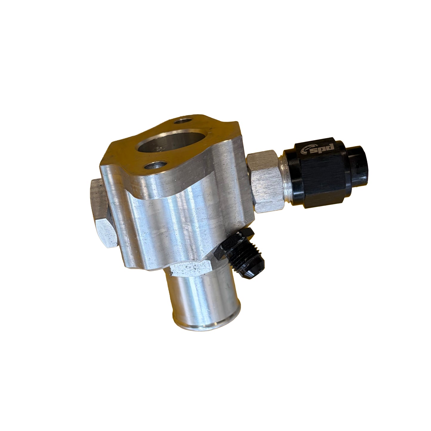 Gebruikt: Billet Fab9 Waterpomp Inlet MX-5 NA NB