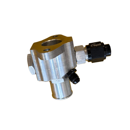 Gebruikt: Billet Fab9 Waterpomp Inlet MX-5 NA NB