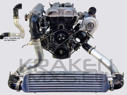 Kraken Top Mount Intercooler for T25 GT 3 Bolt 2560R/2554R Turbo