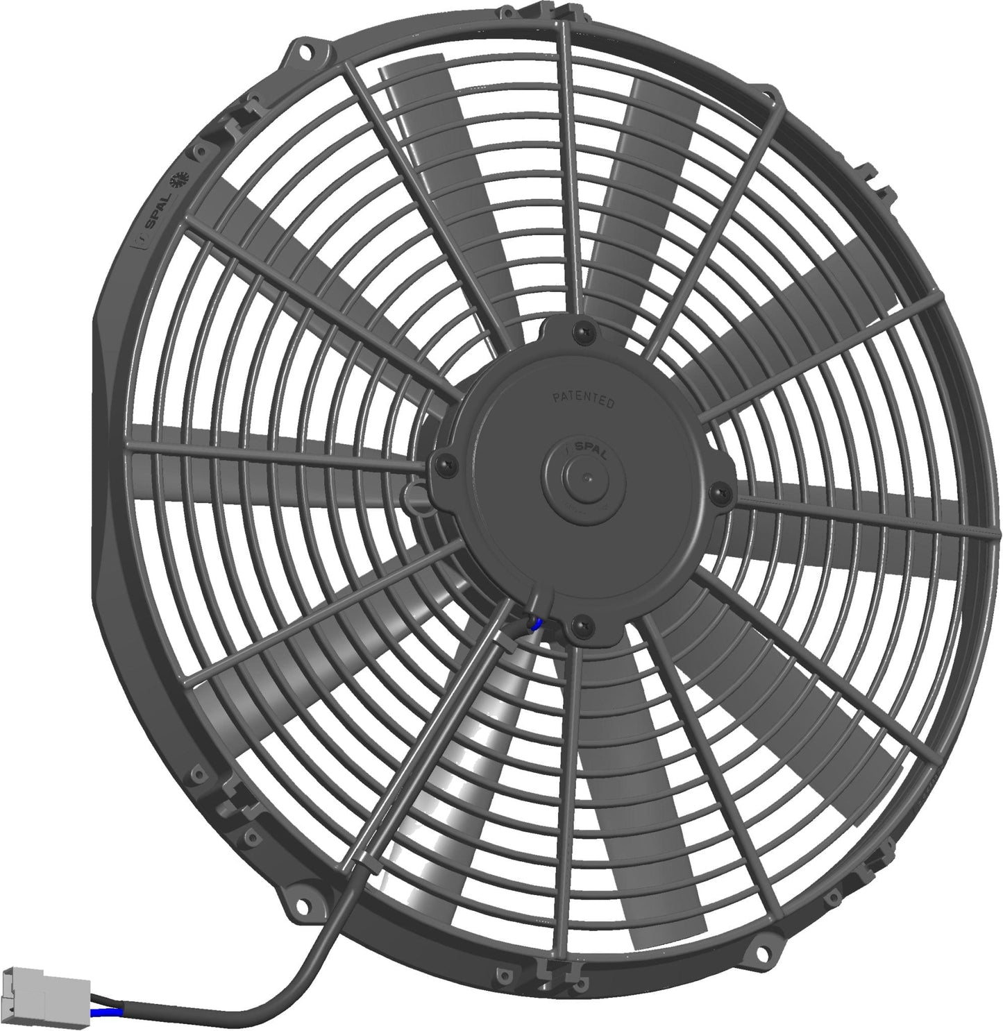 Volvo 240/74/940 Fan Shroud Kit - SPAL 1620 m³/h Fan - voor do88 WC-250 radiateur