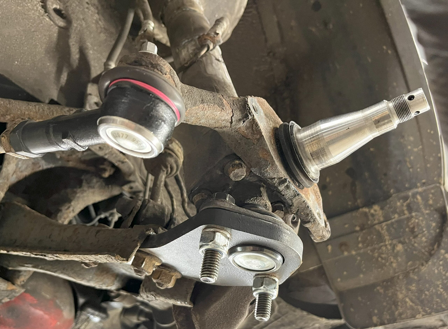 50mm Trackwidth Spacers Volvo 240 t.b.v Lift Kit