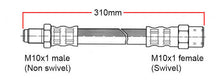 Brake hose Rear Volvo 240 / 740 / 940 with S60R / V70R 4-piston brake caliper