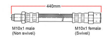 Verlengde gevlochten remleiding Volvo 240 740 940 (Drift Angle Kit)