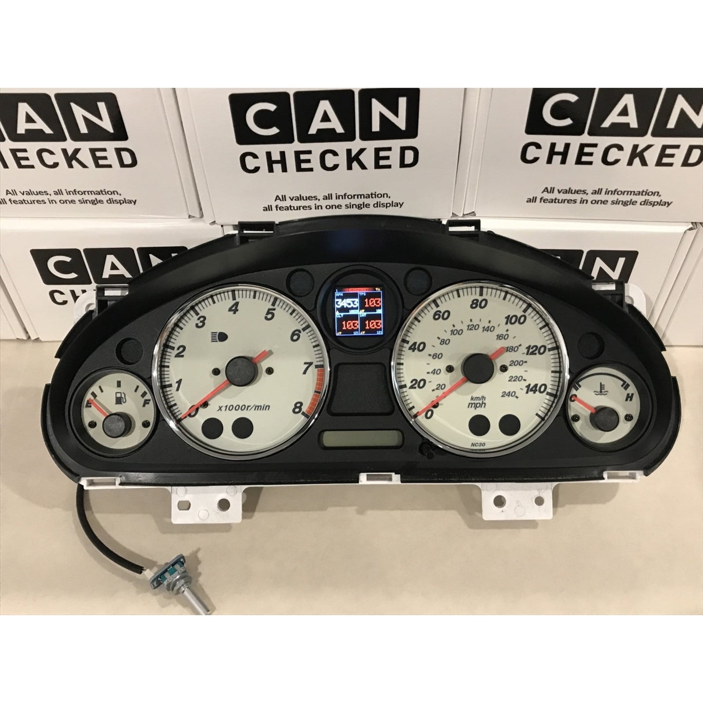 CANchecked MFA 2.0 Display Mazda MX-5 NB / NBFL