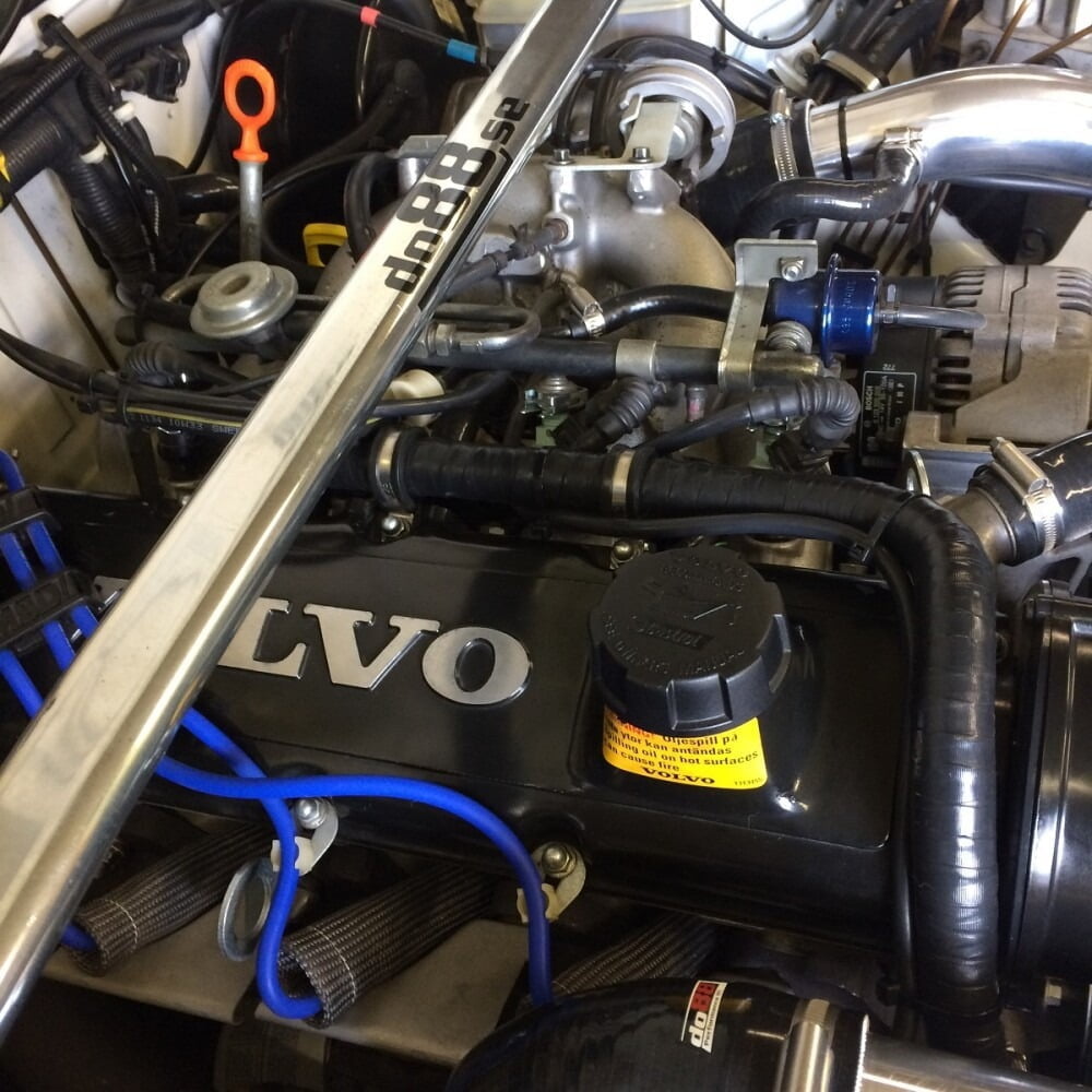 Do88 Volvo 740/940 Turbo 92-98 Carterventilatie Slang Blauw