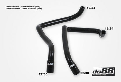 Do88 Volvo 740/760/780/940/960 D24 Kachel Slangen Zwart