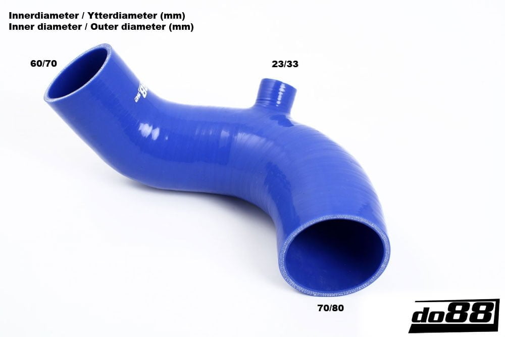 Do88 Volvo 740/940 Turbo 90-98 Inlaatslang Blauw