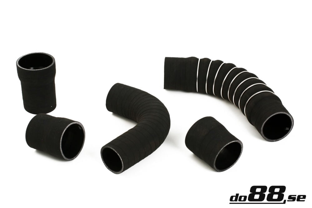 Do88 Volvo 240 Turbo B21FT Intercooler Slangen Zwart