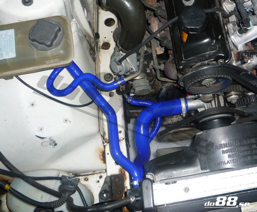 Do88 Volvo 700/940 Turbo Koelslangen Zwart
