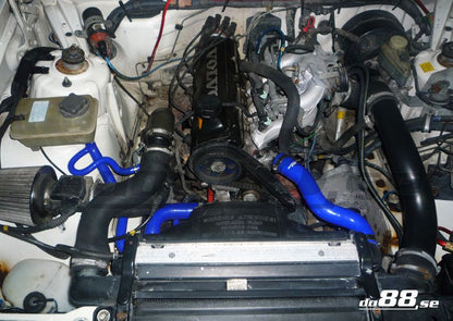 Do88 Volvo 700/940 Turbo Koelslangen Zwart