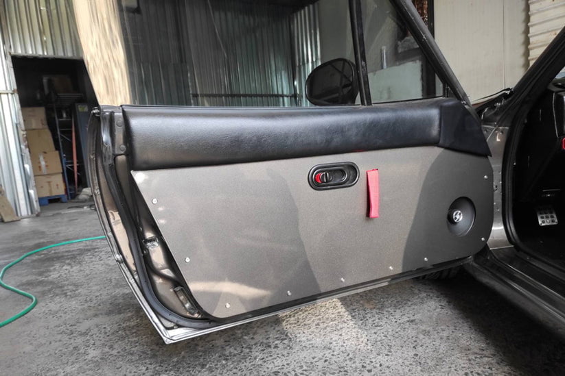 Mazda MX-5 NA Half Aluminium Deurbekleding (Complete kit) - DCN Performance