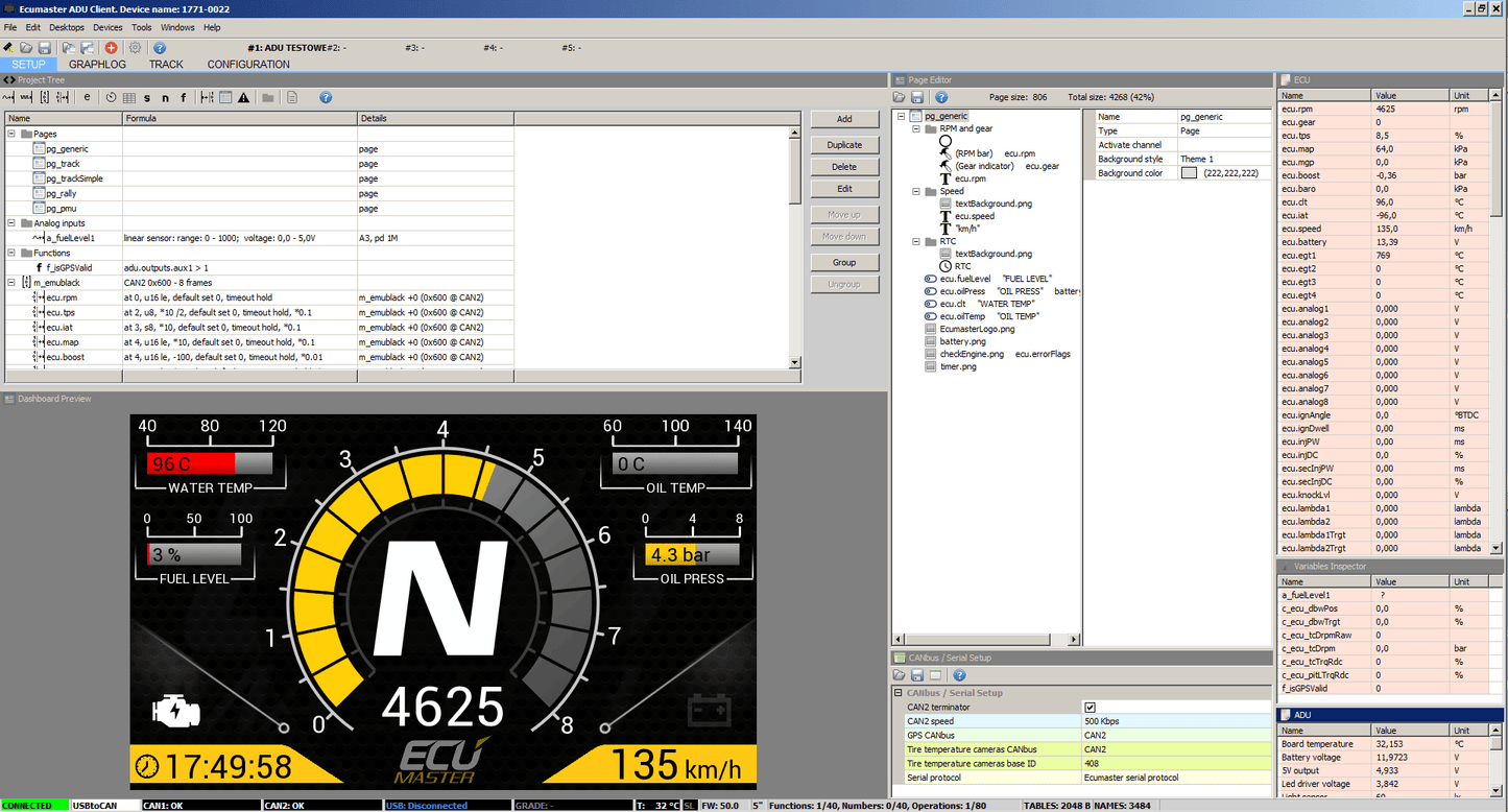 ECUMaster - ADU 7 Inch - Advanced Display Unit