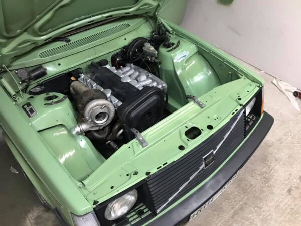ASS Motorsteunen Volvo 240 - 5-6cyl Whiteblock Standaard Hoek - Afbeelding 3