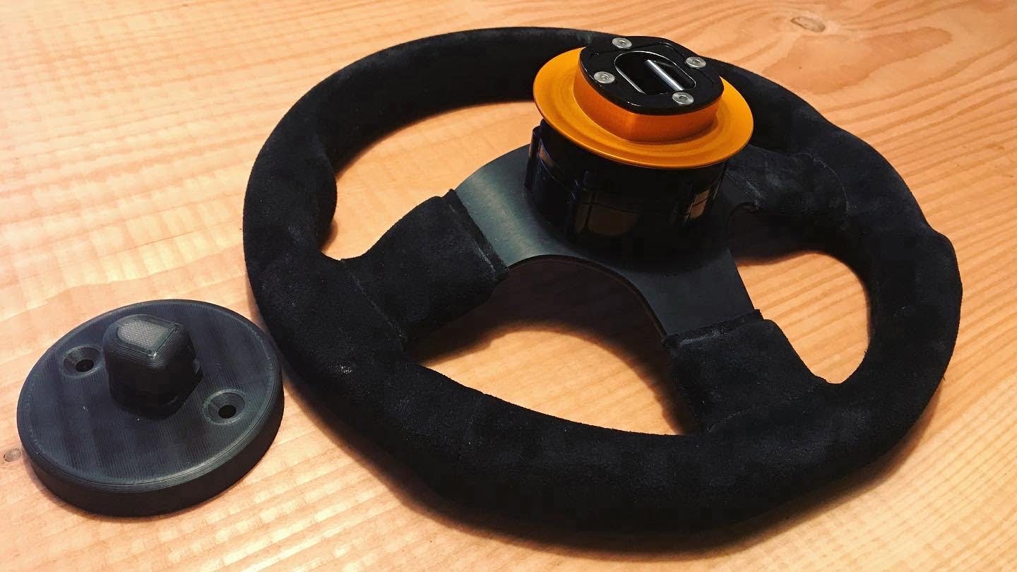 LTEC Quick Release Steering Wheel Wall Mount