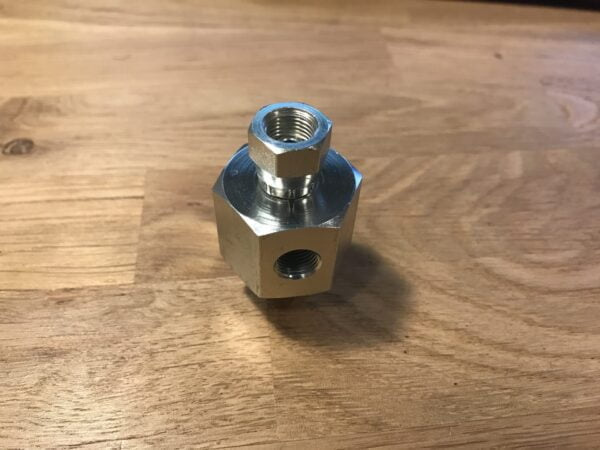 MX5 Turbo Olie Toevoer T Stuk - Afbeelding 2