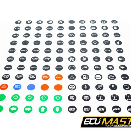 ECU Master – Keypad Insert Set