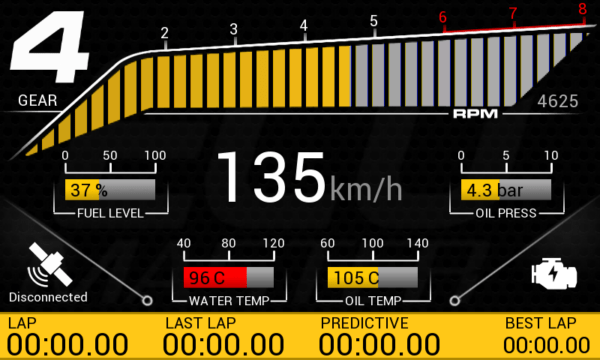 ECUMaster - ADU 7 Inch - Advanced Display Unit - Afbeelding 5