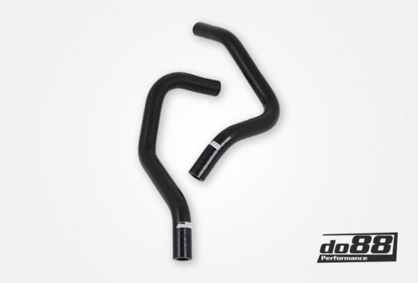 Do88 Volvo 740/760/780/940/960 4-CYL Heater Radiator Hoses Black